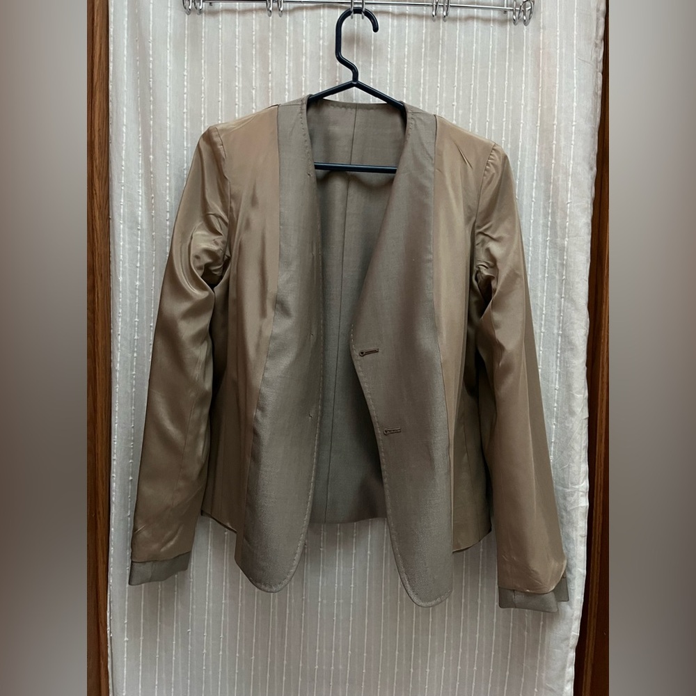 Max Mara Vergine Wool & Silk blend Blazer size 8 - Picture 2 of 8
